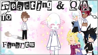 • ~Q/A + Reacting to Fanarts \u0026 Comments~ || #gachaclub || EP:23|| •