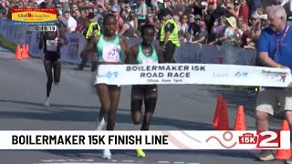 Photo Finish for Women's Division at Boilermaker 15K