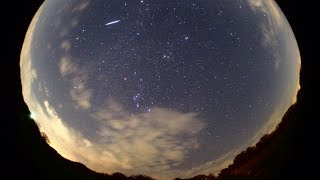 ウェザーリポート動画1214@愛知県南知多町 昨夜23:00～今朝5:30(画面下が南)星空ラプス Takumi