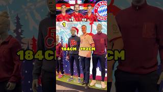 Musiala VS Harry Kane VS Kimmich Height Bayern Munich @fcbayern