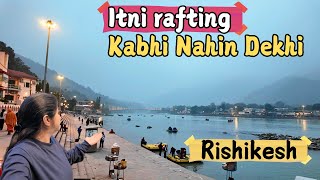 New Year Pr Kitni Rafting Kabhi Nahi Dekhi -Rishikesh-Jankisetu