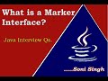 what is a marker interface in java?