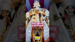 নবদ্বীপের রাণীমা গৌরাঙ্গিনী #rash #nabadwip #nabadwiprashyatra #durga #ranimaa