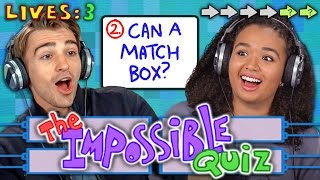 THE IMPOSSIBLE QUIZ (REACT: Gaming)