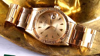 1958 Rolex Datejust Turn-O-Graph (Ref. 6609) 18K YG \