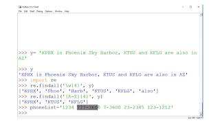 python regular expressions part2