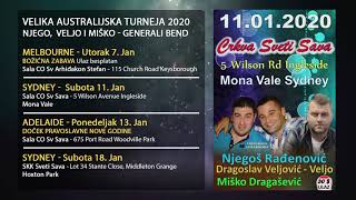 Njego, Veljo i Miško - Australijska Turneja 2019/2020