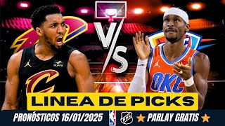 PRONOSTICOS DE NBA Y NHL 16/01/2025 🔥PARLAY GRATIS🔥