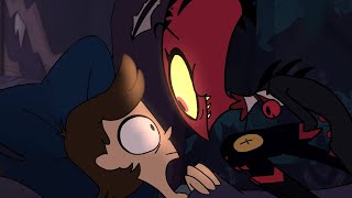 Blitzo becomes a sleep paralysis demon (Helluva Boss Animatic)