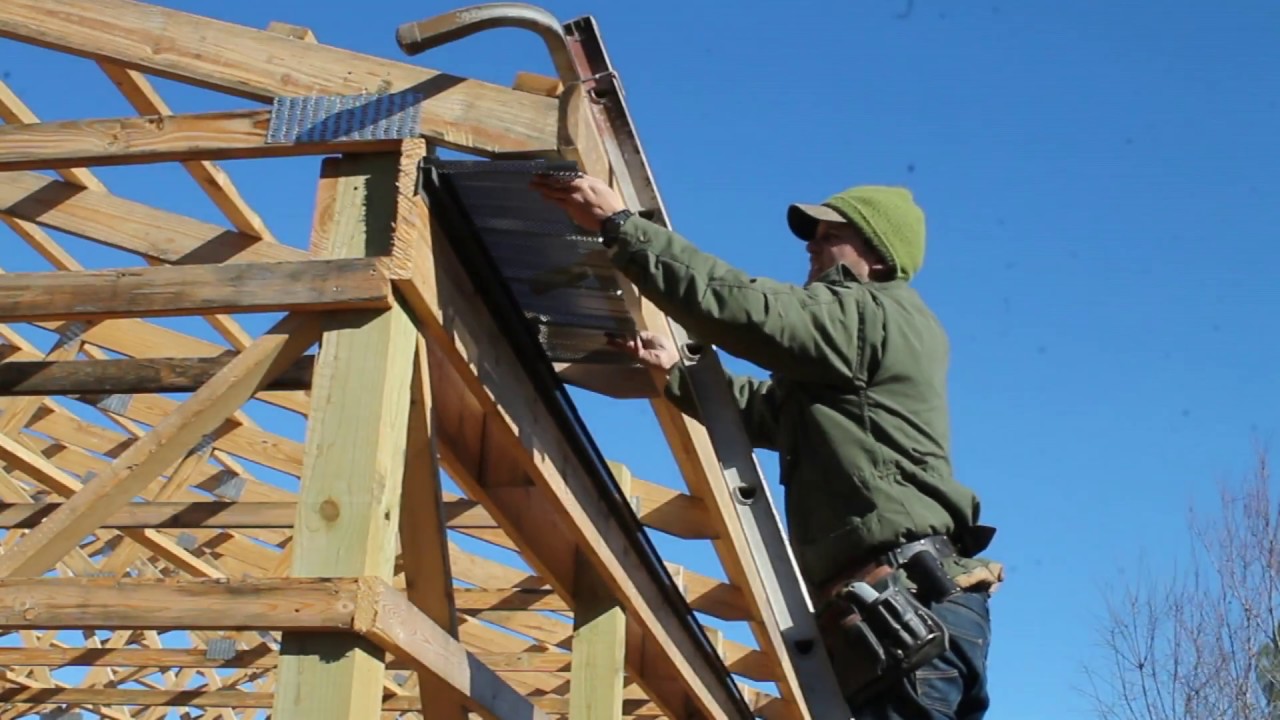 Arian: Installing Metal Fascia On Gable Roof