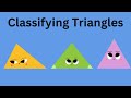 Classifying Triangles - Scalene-Isosceles-Equilateral-Acute-Right-Obtuse