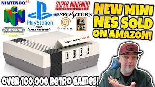 This Mini NES From AMAZON Has OVER 100,000 RETRO Games! NEW Super Console Cube X3!