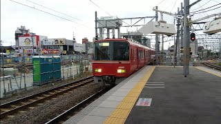 [知立駅を通過する電車!?]名鉄3500系3534F　回送電車　知立駅通過