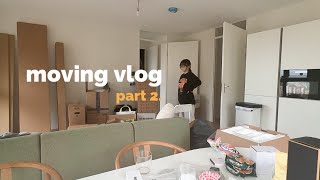 MOVING VLOG PART TWO | Floor and furnitures, this process drives me crazy