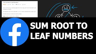 Sum Root to Leaf Numbers - Coding Interview Question - Leetcode 129