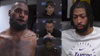 Lakers vs Wizards | Lakeshow Postgame Interviews x Highlights: LeBron, AD, DFS, AR \u0026 Coach Redick