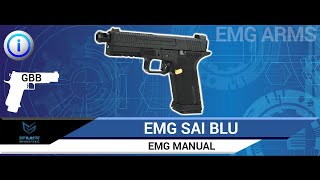 EMG Arms SAI BLU GBB Pistol Manual