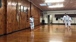 December 1, 2018, Philadelphia Shotokan Karate Club Training