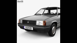 3D Model Renault 9 1983 at 3DExport.com