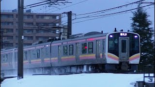 E129系信越本線上り普通446M　新潟→長岡