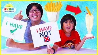 Never Have I Ever Kids Edition with Ryan ToysReview!