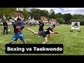 Boxing vs Taekwondo ft. Hilarious Mount Escape