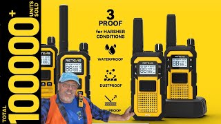 Retevis RB48 / Waterproof / Fallproof / Safety / Communication / @retevis