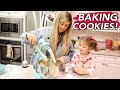 BAKING COOKIES WITH A TODDLER! | VLOGMAS DAY 18