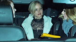 Adele Hangs Out With Jennifer Lawrence and Emma Stone in NYC