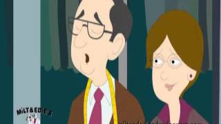 Milt and Edies Dry Cleaners Tailor Animation