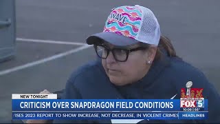 Criticism sparked over Snapdragon Stadium field conditions