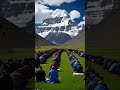 World peace, people who see the video #goodness #mountkailash #spritual #prayer #mountains #kailash