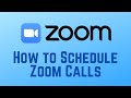 How to Schedule a Zoom Meeting