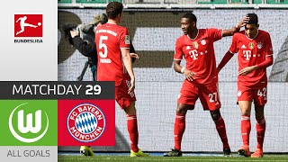 2 Musiala Goals! VfL Wolfsburg - FC Bayern | 2-3 | All Goals | Matchday 29 – Bundesliga 2020/21