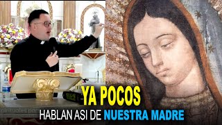 YA POCOS COMO ESTE SACERDOTE HABLA ASÍ DE NUESTRA SANTISIMA MADRE! #rosariodehoy #virgenmaria