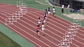 第93回関西学生陸上競技対校選手権大会　男子１部400ｍＨ決勝