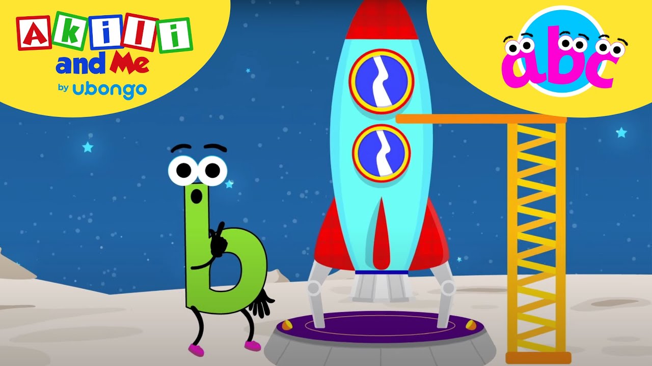 LETTER B In OUTER SPACE! | The Alphabet In Magical Lands | ABC Learning ...