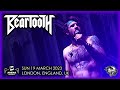 Beartooth - The Past Is Dead | LIVE | LONDON