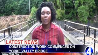 CONSTRUCTION WORK COMMENCES ON YORKE VALLEY BRIDGE