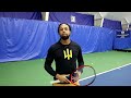 how to crush your high ball one minute tennis clinic