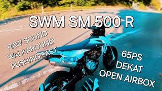 Entspannte Abendrunde auf meiner SWM SM 500R | RAW SOUND VIDEO