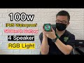 100W Wireless Soundbar Speaker Battery 5000mAh IPX5 Waterproof - Bass Kuat & Padu  Blitzwolf BW-WA3