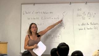 Math 2B. Calculus. Lecture 27. Taylor Series and Maclaurin Series
