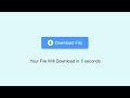 How To Create A Download Button With Timer Using Html, CSS & JavaScript | Rz Education