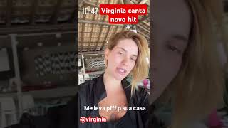 Virginia canta novo hit #shorts #virginiafonseca