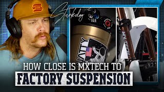 How close is it to factory suspension? - Stankdog talks about working with MXTech Suspension