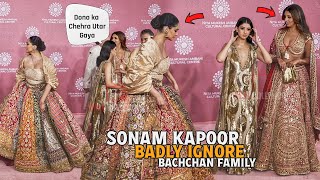 VERY BAD! Sonam Kapoor Badly IGNORE Amitabh Bachchan's Daughter Shweta Bachchan and Navya Naveli