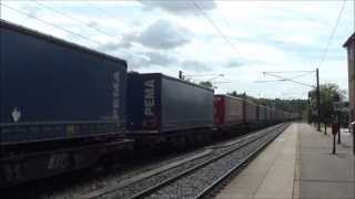 TX Logistik 185 408 2 og CFL 1802 i Sorø d. 30/6 2013