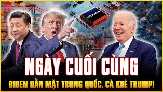 Thông điệp cuối cùng của TỔNG THỐNG BIDEN: Vừa dằn mặt TRUNG QUỐC vừa KHÈ NHAU với Trump | AP