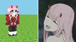 Minecraft Anime Skin #12【002 - Darling in The Franxx】